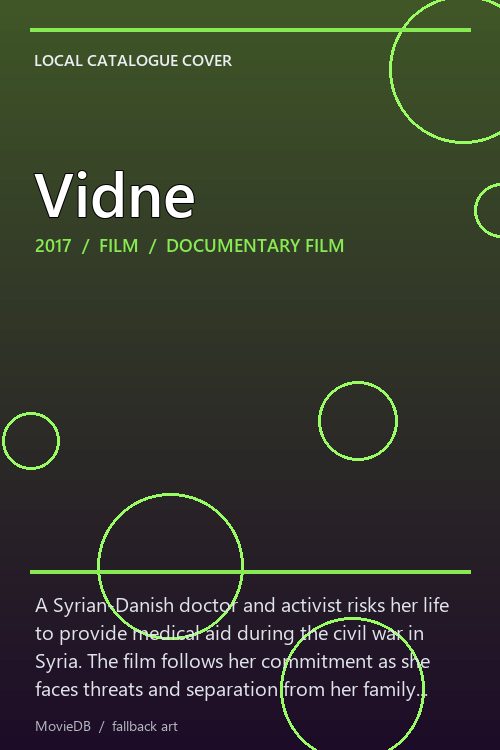 Vidne poster