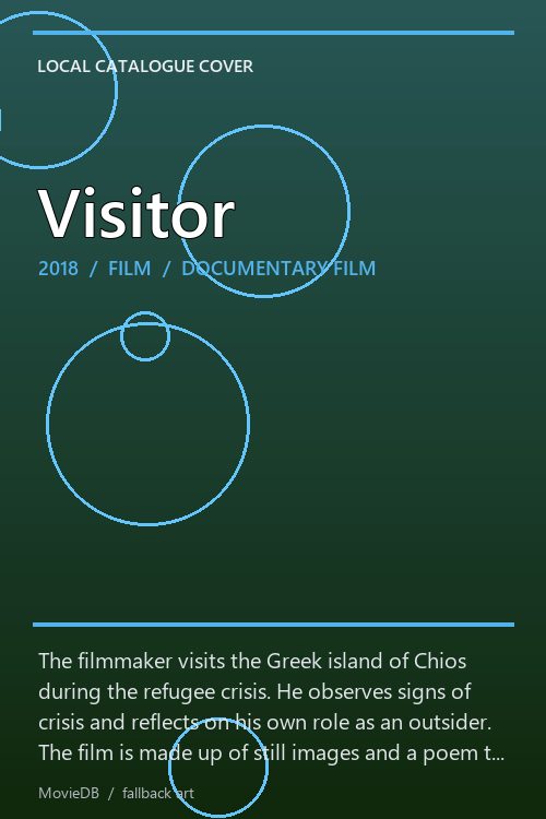 Visitor poster