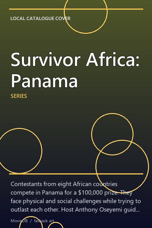Survivor Africa: Panama poster