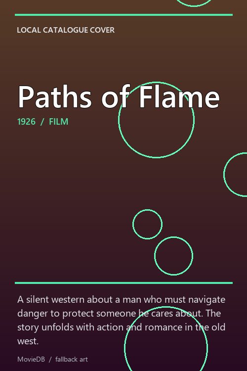 Paths of Flame poster