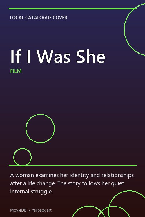 If I Was She poster