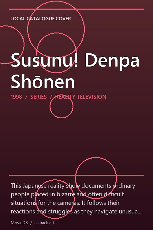 Susunu! Denpa Shōnen poster