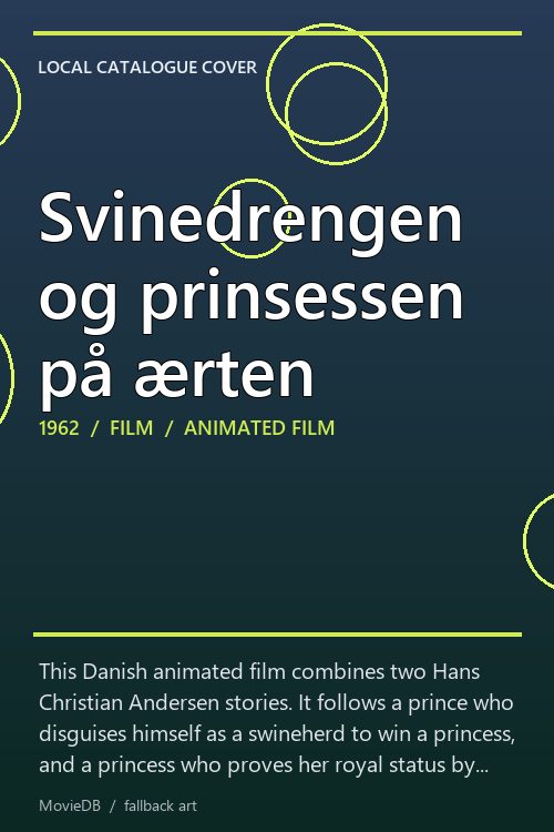 Svinedrengen og prinsessen på ærten poster