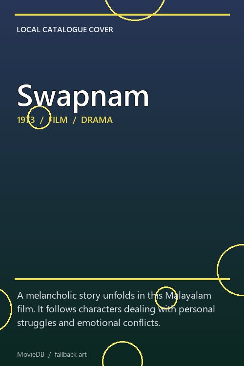 Swapnam poster