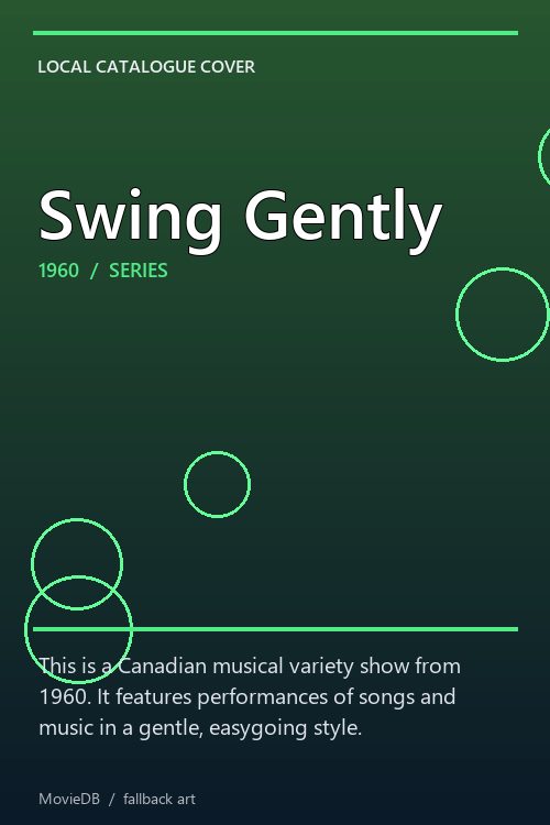 Swing Gently poster