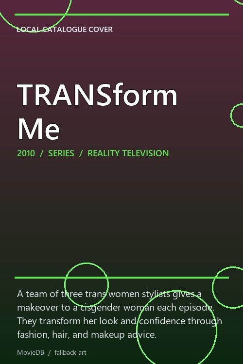TRANSform Me poster