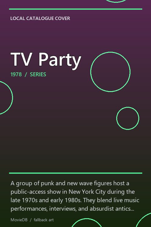 TV Party poster