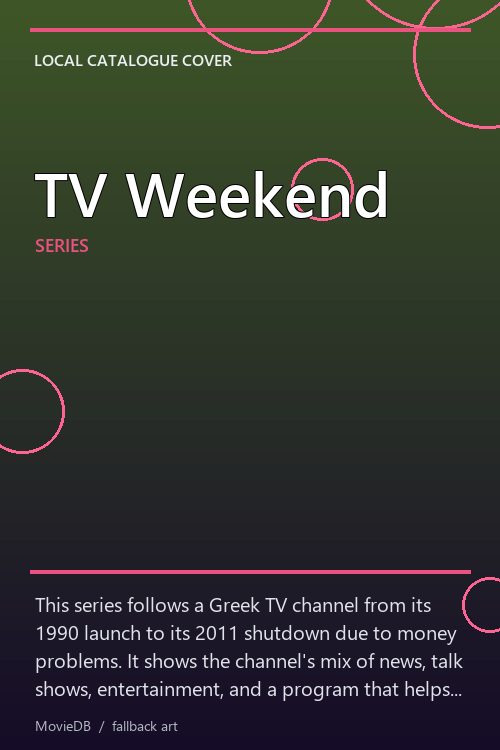 TV Weekend poster