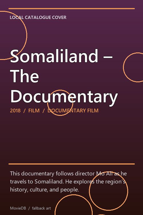 Somaliland – The Documentary poster