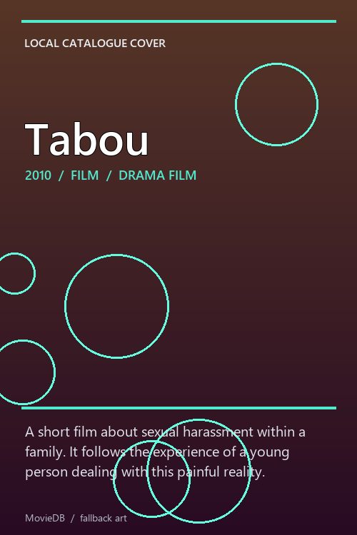Tabou poster