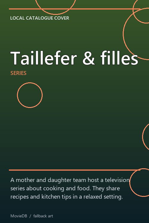 Taillefer & filles poster