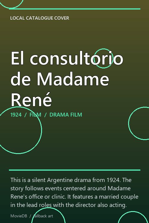 El consultorio de Madame René poster