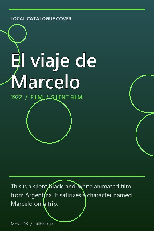 El viaje de Marcelo poster