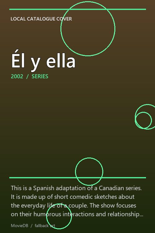 Él y ella poster