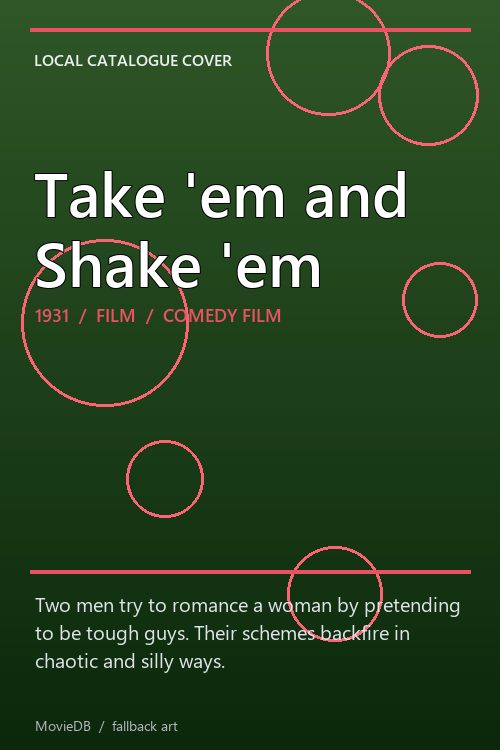 Take 'em and Shake 'em poster