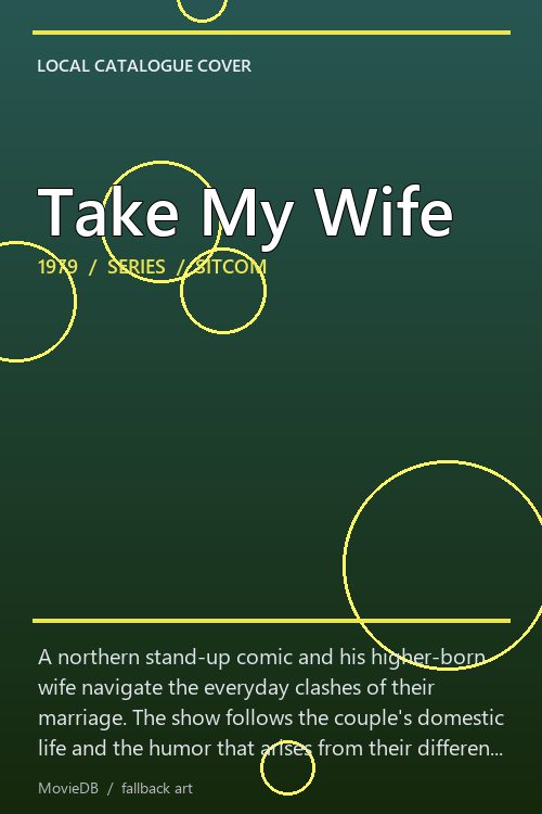 Take My Wife poster