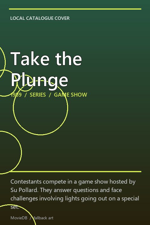 Take the Plunge poster