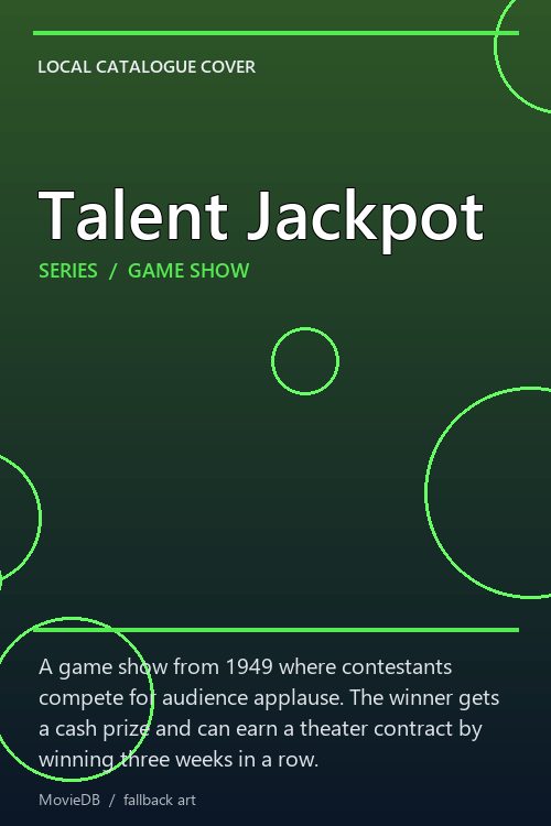 Talent Jackpot poster