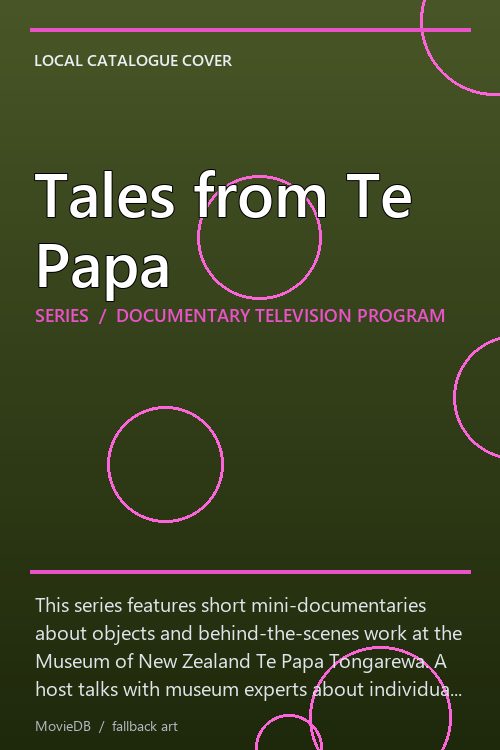 Tales from Te Papa poster