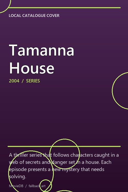 Tamanna House poster