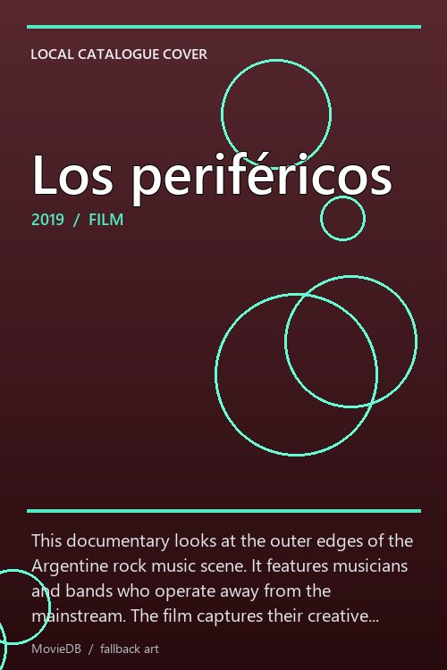 Los periféricos poster