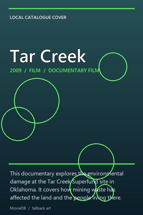 Tar Creek poster
