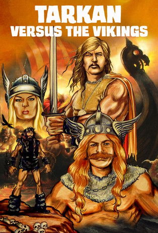 Tarkan Versus the Vikings poster