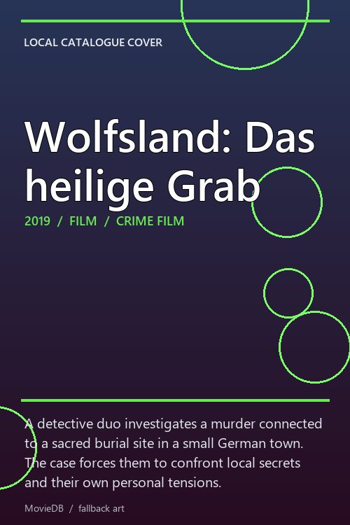 Wolfsland: Das heilige Grab poster