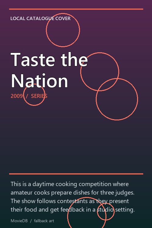 Taste the Nation poster