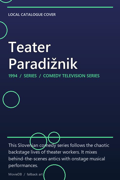 Teater Paradižnik poster