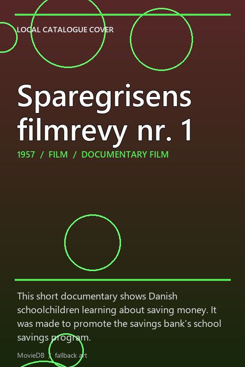 Sparegrisens filmrevy nr. 1 poster