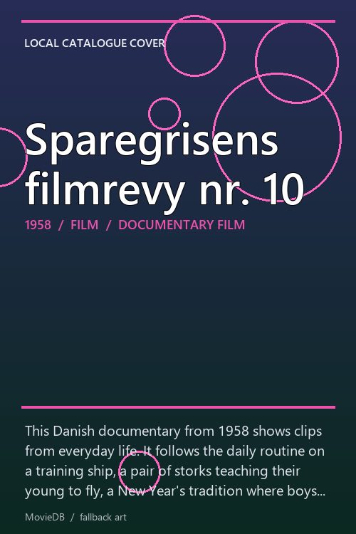 Sparegrisens filmrevy nr. 10 poster