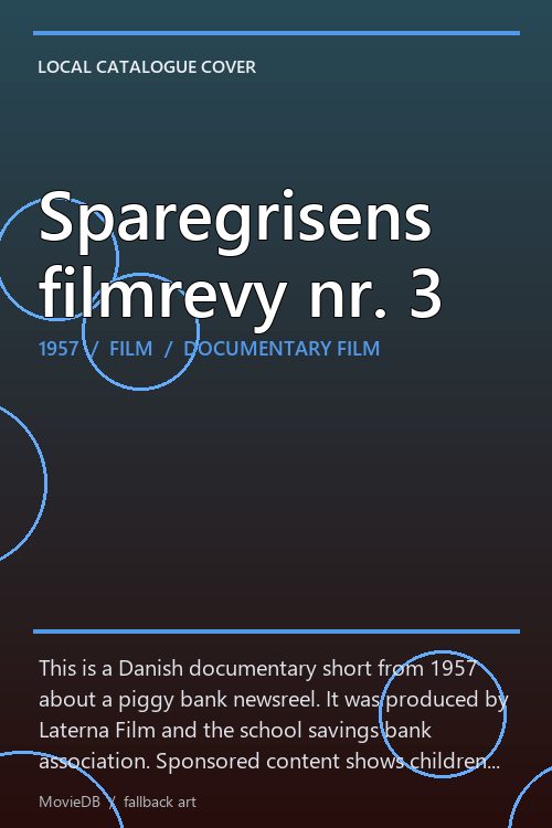 Sparegrisens filmrevy nr. 3 poster