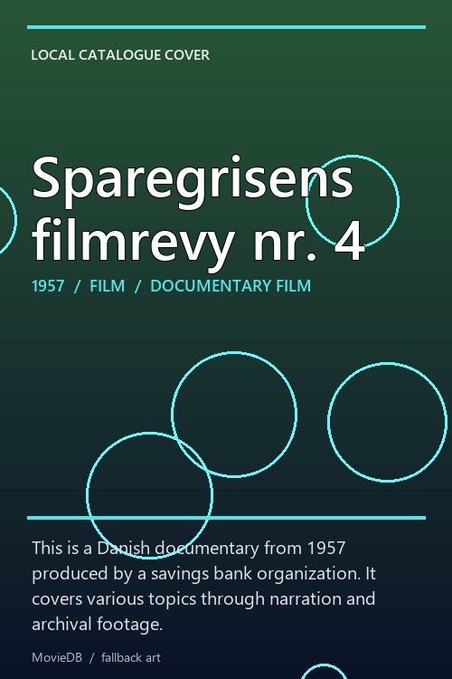Sparegrisens filmrevy nr. 4 poster