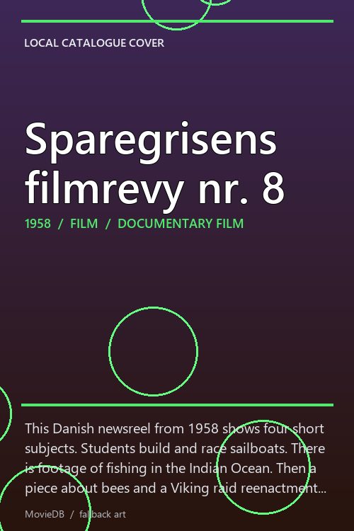 Sparegrisens filmrevy nr. 8 poster