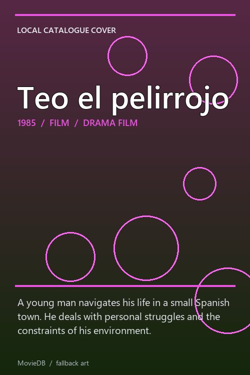Teo el pelirrojo poster