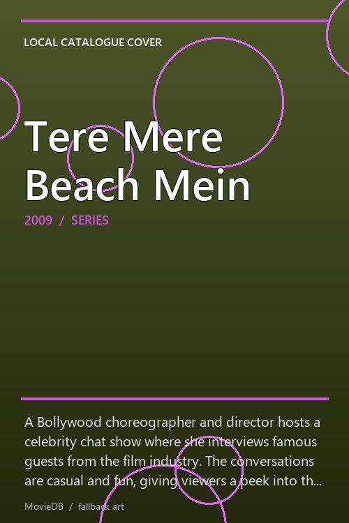 Tere Mere Beach Mein poster