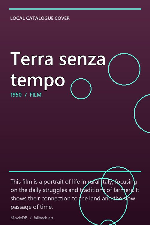 Terra senza tempo poster