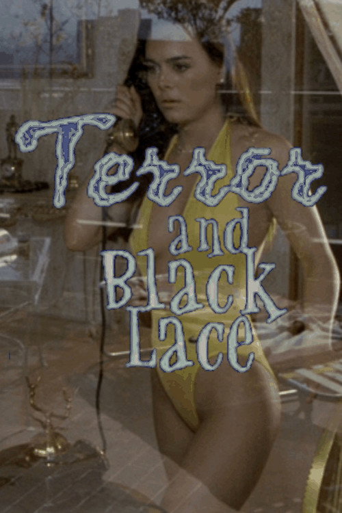 Terror y encajes negros poster