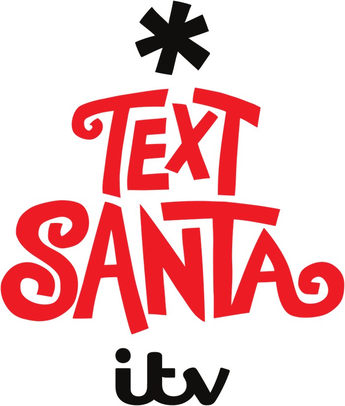 Text Santa poster
