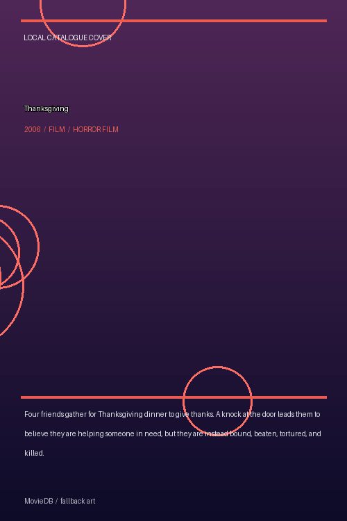 Thanksgiving poster