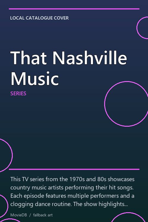 That Nashville Music poster