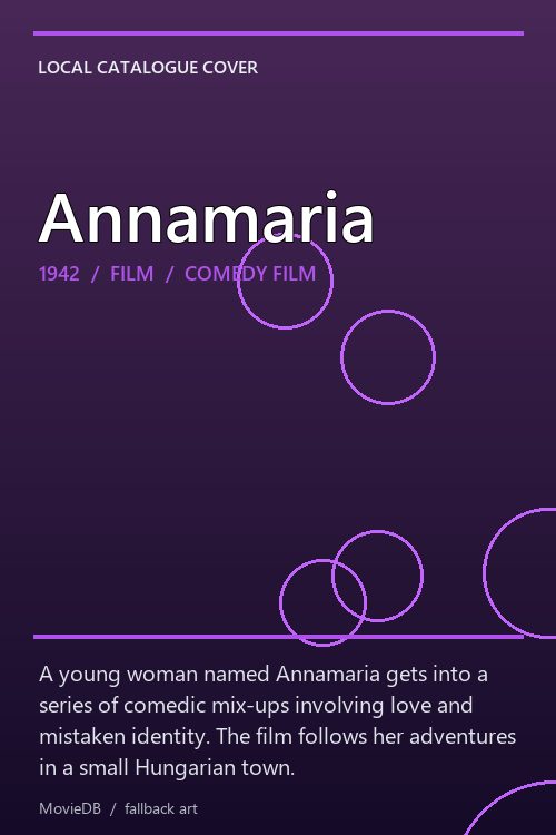 Annamaria poster