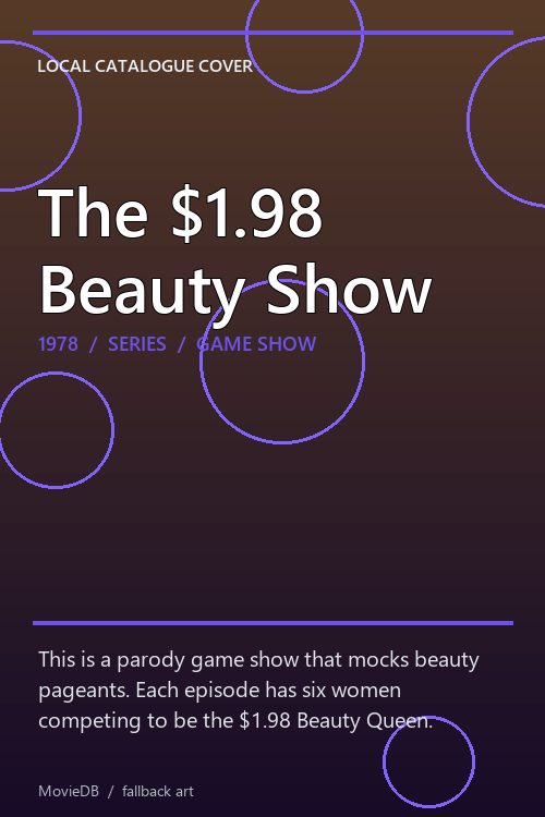 The $1.98 Beauty Show poster