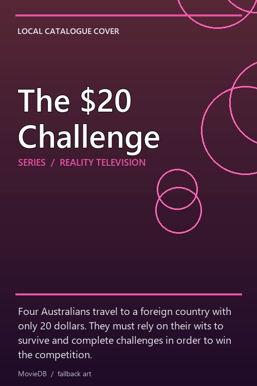The $20 Challenge poster