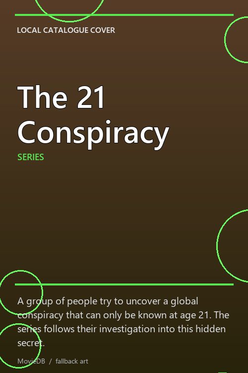 The 21 Conspiracy poster