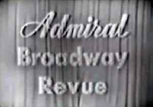 The Admiral Broadway Revue poster