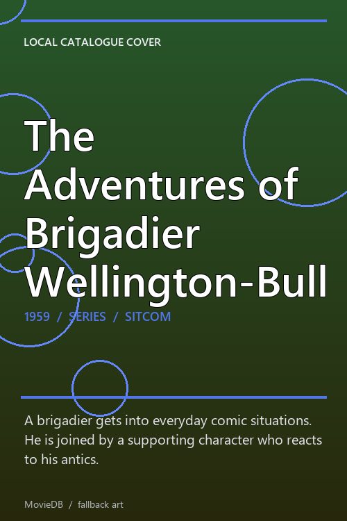 The Adventures of Brigadier Wellington-Bull poster