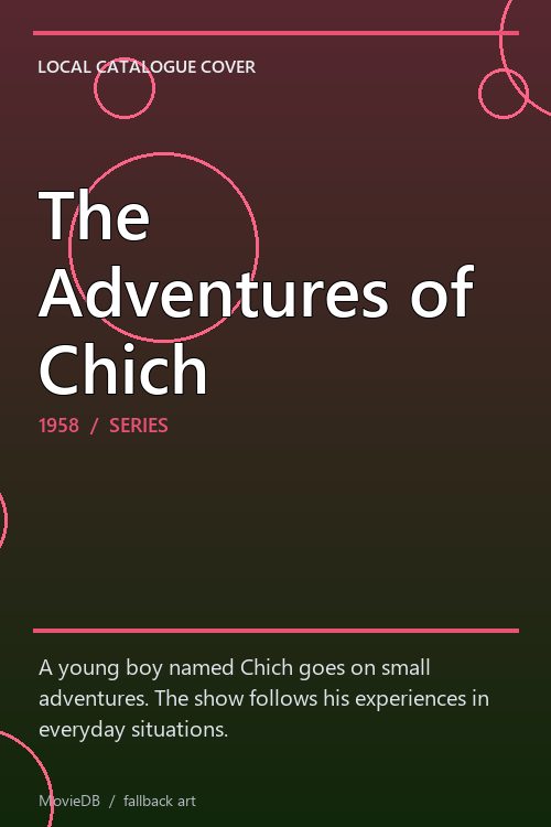 The Adventures of Chich poster