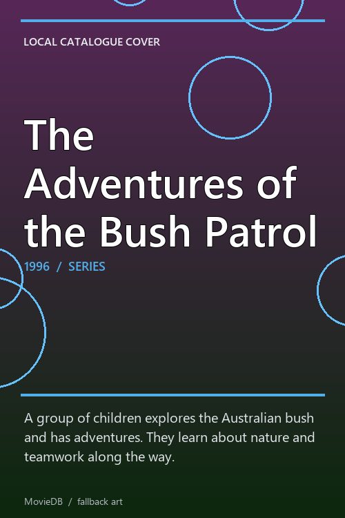 The Adventures of the Bush Patrol poster